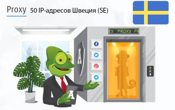 50 прокси оптом Sweden (se) Стоимость 50 пакетных прокси Швеция (SE)